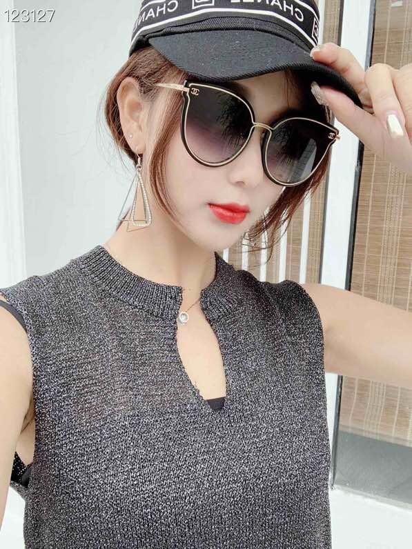 CHANEL香奈兒 雙C大墨鏡 旅遊百搭款式 歐美範 網紅款 女款太陽鏡  lly1418